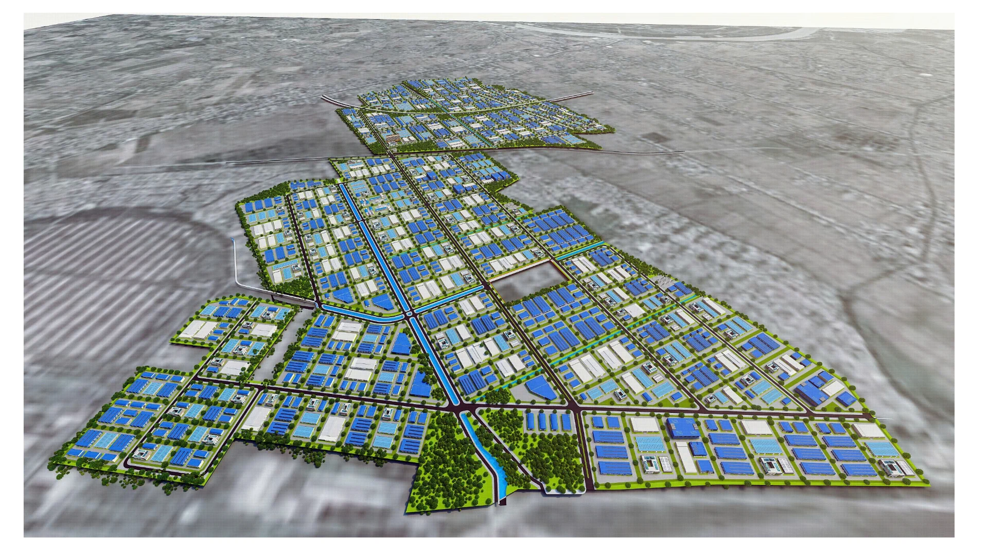 Vsip Nam Định tổng diện tích 1,070 ha